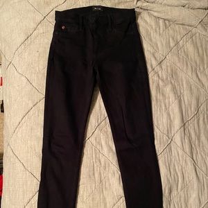 Hudson high rise skinny jeans